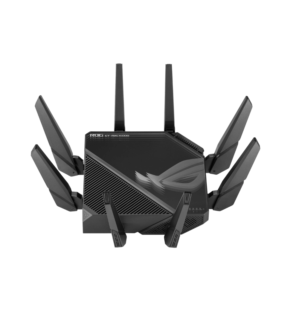 Маршрутизатор ASUS GT-AXE16000 AXE16000, 4xGE LAN, 1x2.5GE WAN, 2x10GE LAN/WAN, 1xUSB3.2, 1xUSB2.0,