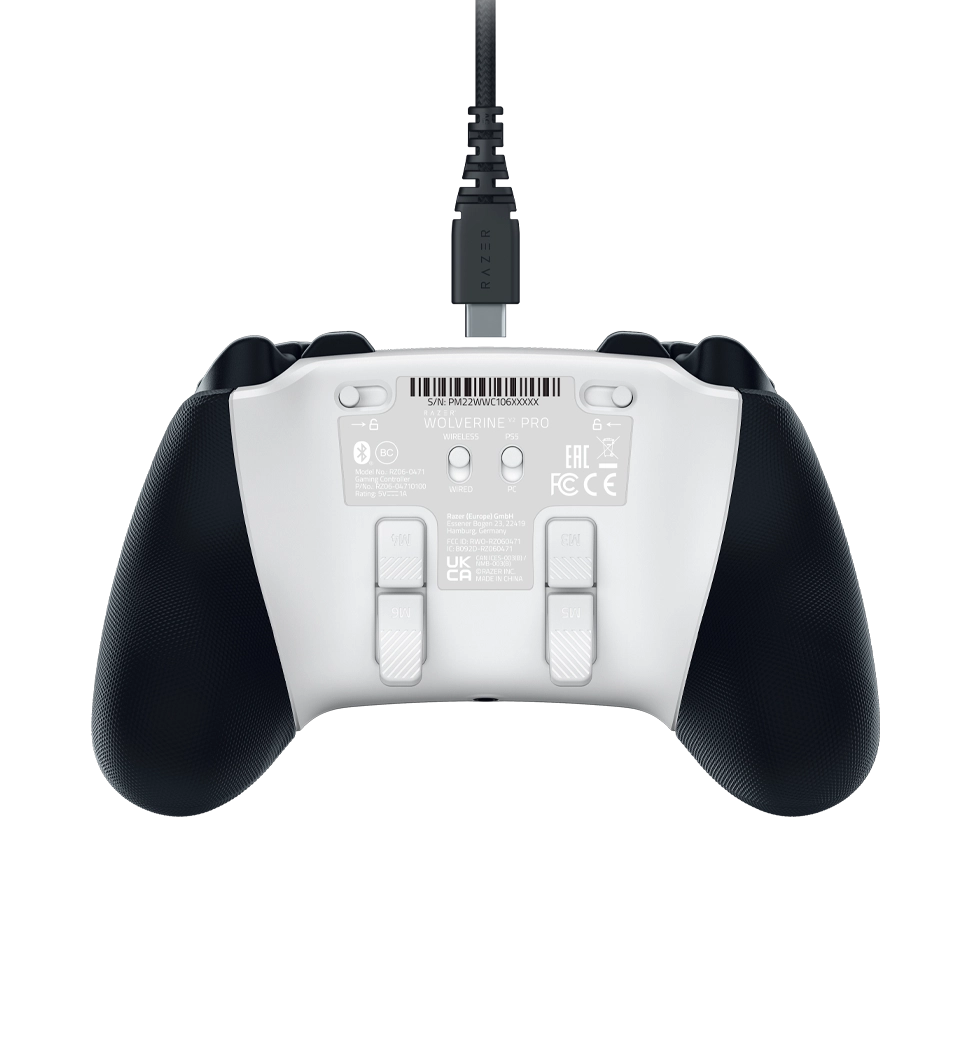 Геймпад RAZER Wolverine V2 PRO for PS5, white (RZ06-04710200-R3G1)