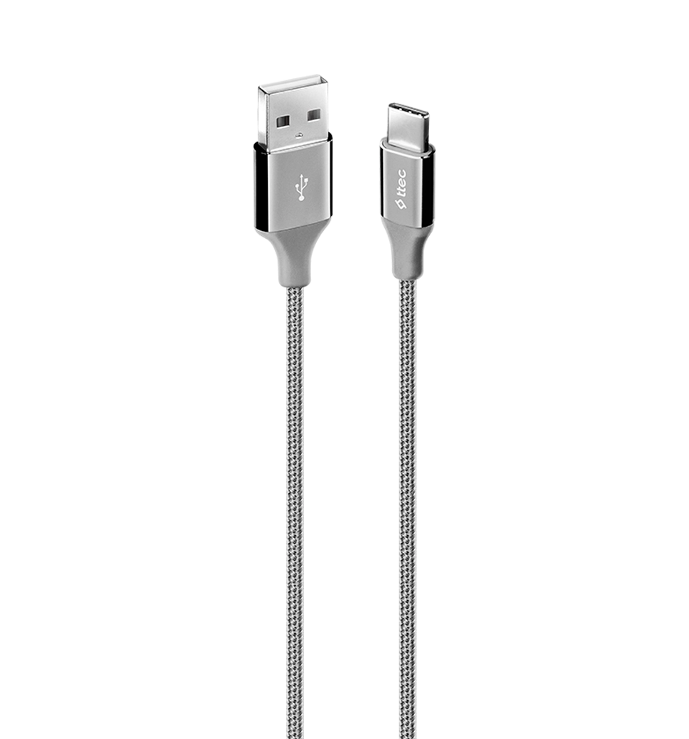 Кабель Ttec Alumi Cable USB - Type-С Space Gray (2DK18UG)