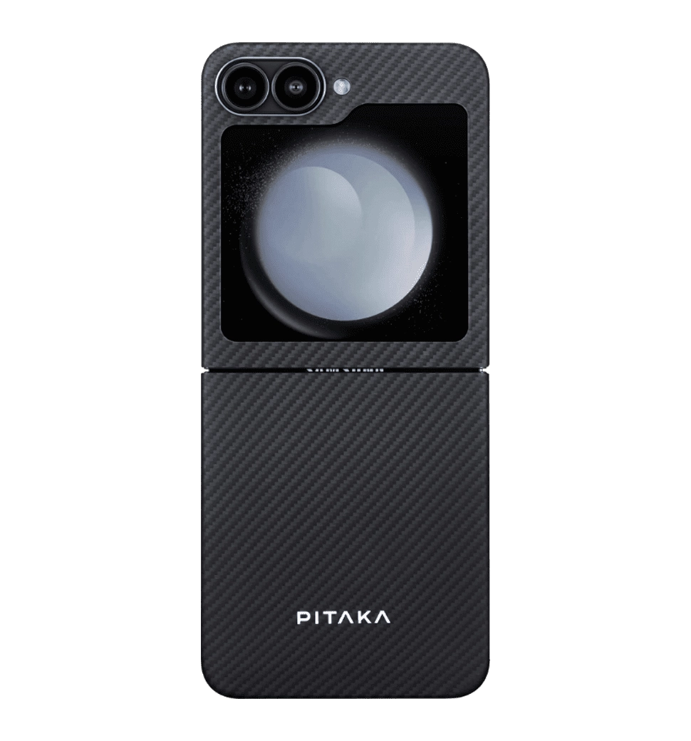 Чехол Pitaka MagEZ Case 5 Twill Black/Grey for Samsung Galaxy Z Flip 6 (FBFLIP6)