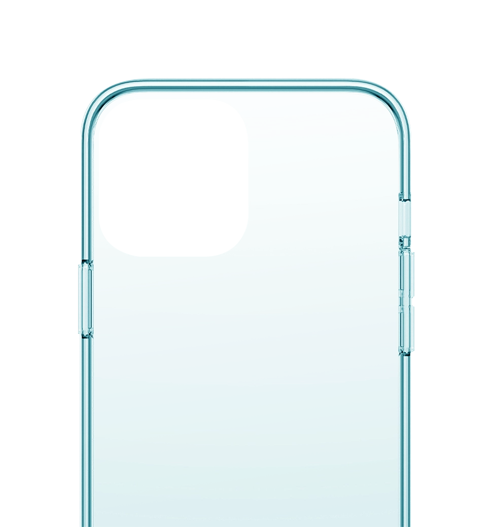 Чохол ClearCase for Apple iPhone 2021 6.1'' Pro, Bondi Blue AB (0336) — фото 3