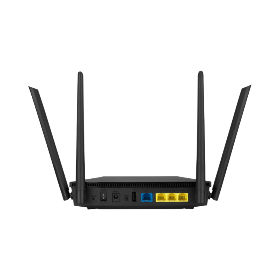 Маршрутизатор ASUS RT-AX53U AX1800, 3xGE LAN, 1xGE WAN, 1xUSB, MESH (90IG06P0-MO3510)