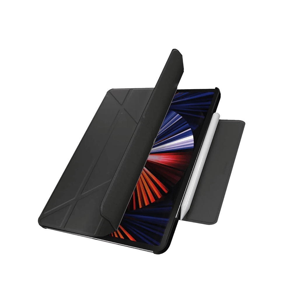 Чохол-книжка Switcheasy Origami  iPad Pro 12.9"(2022~2018) Leather Black (SPD212093LB22)