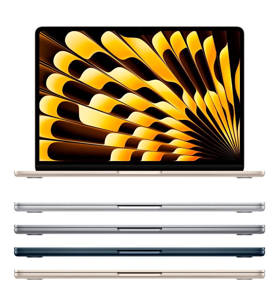 MacBook Air 15" Apple M3/8CPU/10GPU/8GB/256GB SSD/Starlight (MRYR3)