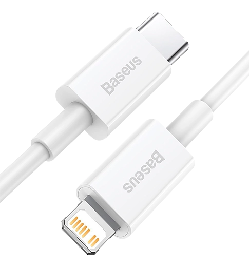 Кабель Baseus Superior Series Fast Charging Type-C to Lightning PD 20W 1m White (CATLYS-A02)