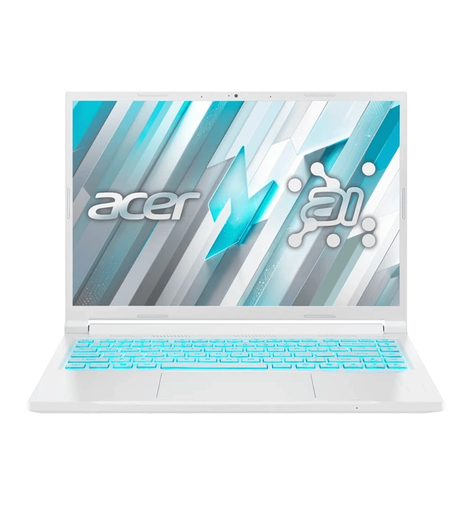 Ноутбук 14.5" Acer Nitro V 14 ANV14-61 (NH.QTYEU.00A) AMD R7-8845HS/32GB/F1TB+F1TB/NVD4050-6/Lin/Whi