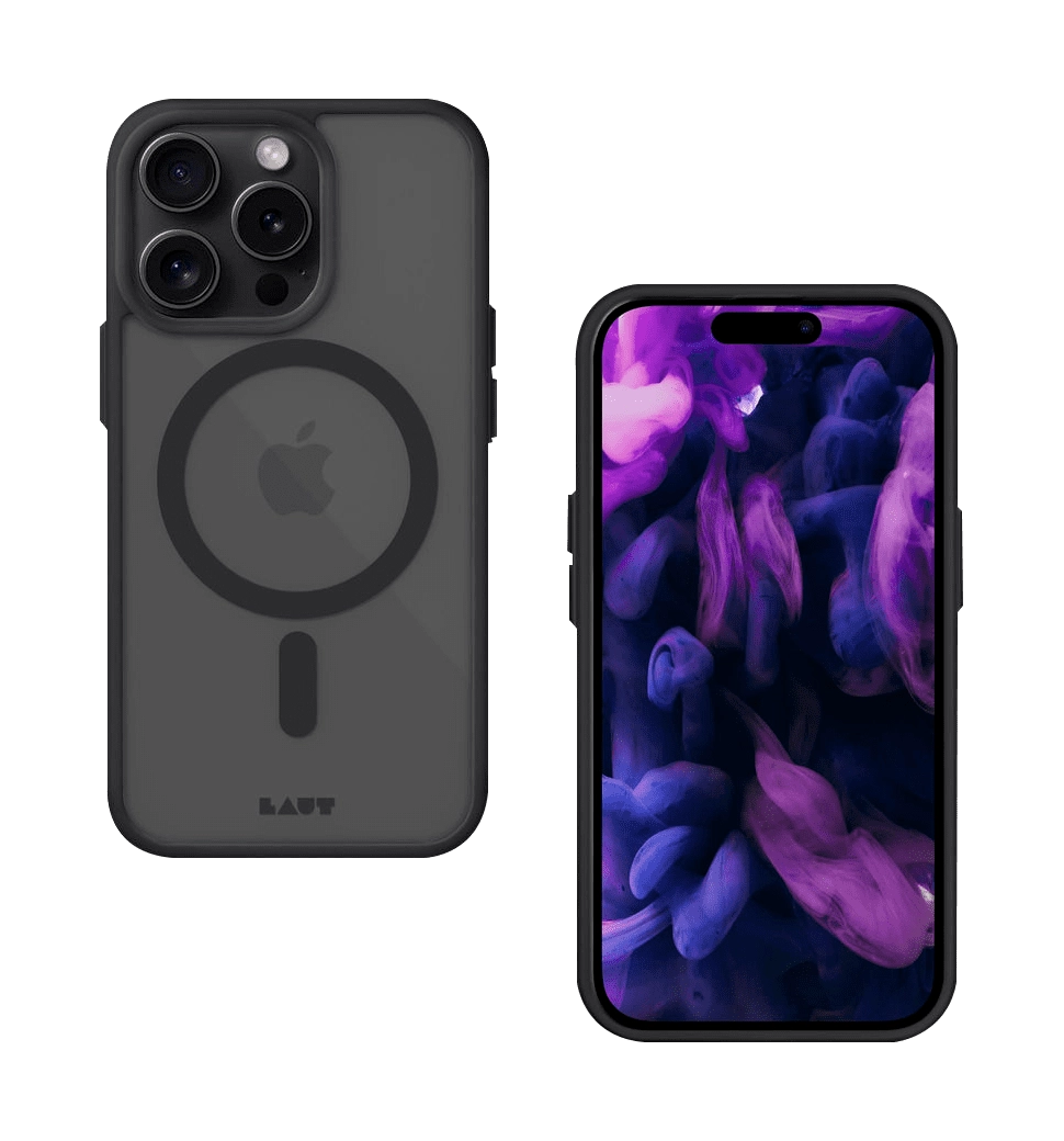 Чохол Laut HUEX PROTECT MagSafe IMPKT Cell Technology iPhone 15 Pro Black (L_IP23B_HPT_BK)