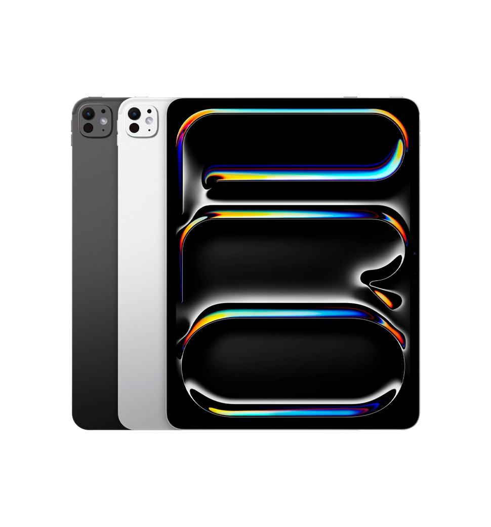 iPad Pro 13 M4 (2024) Wi-Fi with Standard Glass 1TB Silver (MVX73)