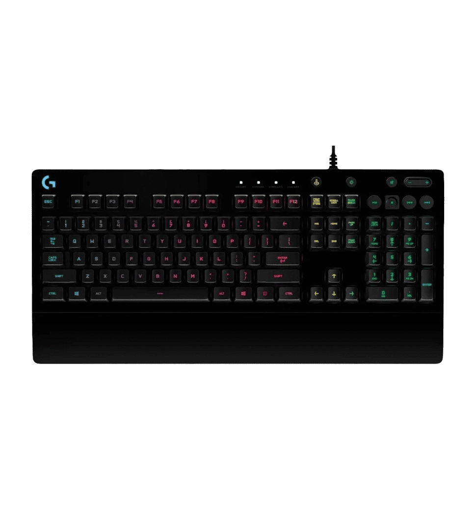 LOGITECH G213 Prodigy Corded RGB Gaming Keyboard - BLACK - UKR - USB