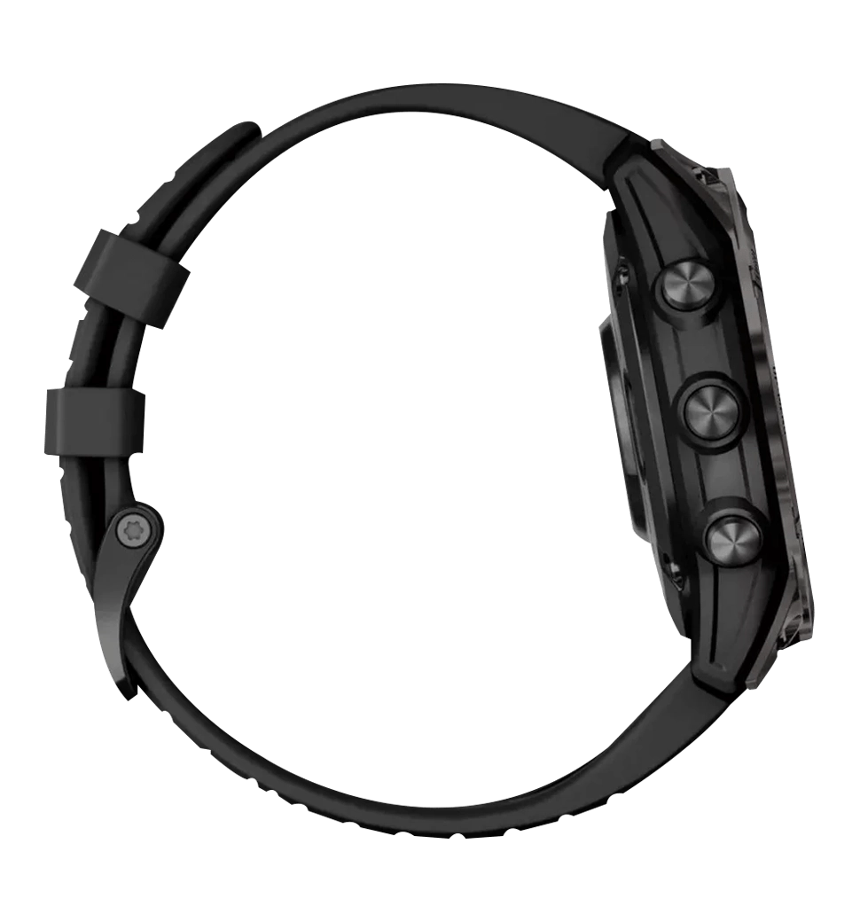 Смарт-часы Garmin Fenix 7X Pro Solar Slate Gray w. Black Band (010-02778-00/01) UA
