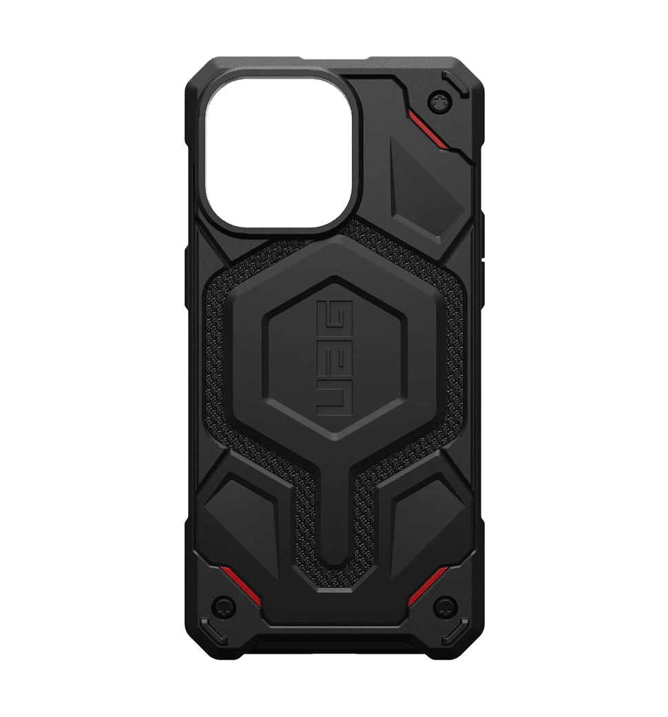 Чехол UAG iPhone 15 Pro Max Monarch Pro Magsafe, Kevlar Black (114222113940)