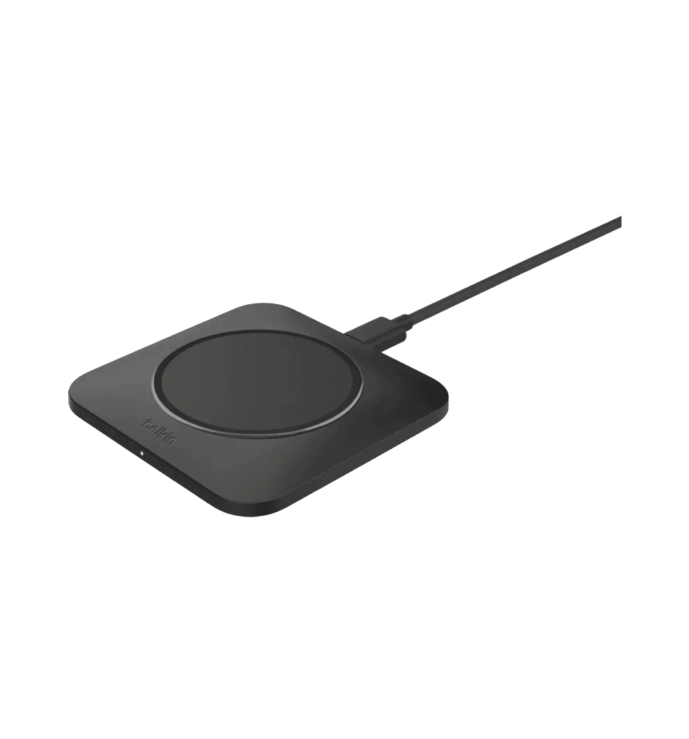 Зарядний пристрій бездротовий Belkin 15Вт Pad Easy Align, чорний