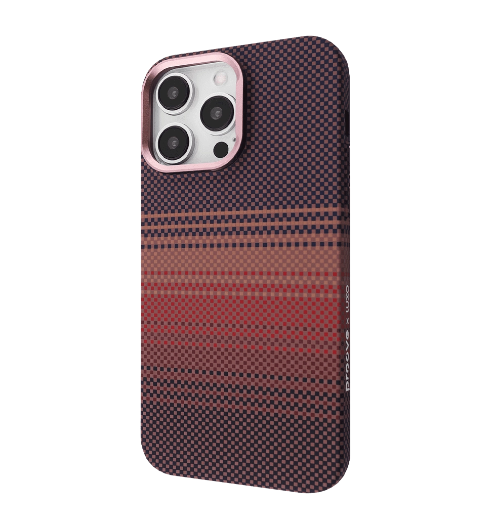 Чехол Proove Gleam Case with Magnetic Ring iPhone 15 Pro (gold stripes)