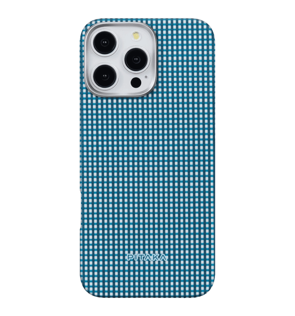 Чохол Pitaka Ultra-Slim Case Classic Ocean Blue for iPhone 16 Pro (KI1601POCE)