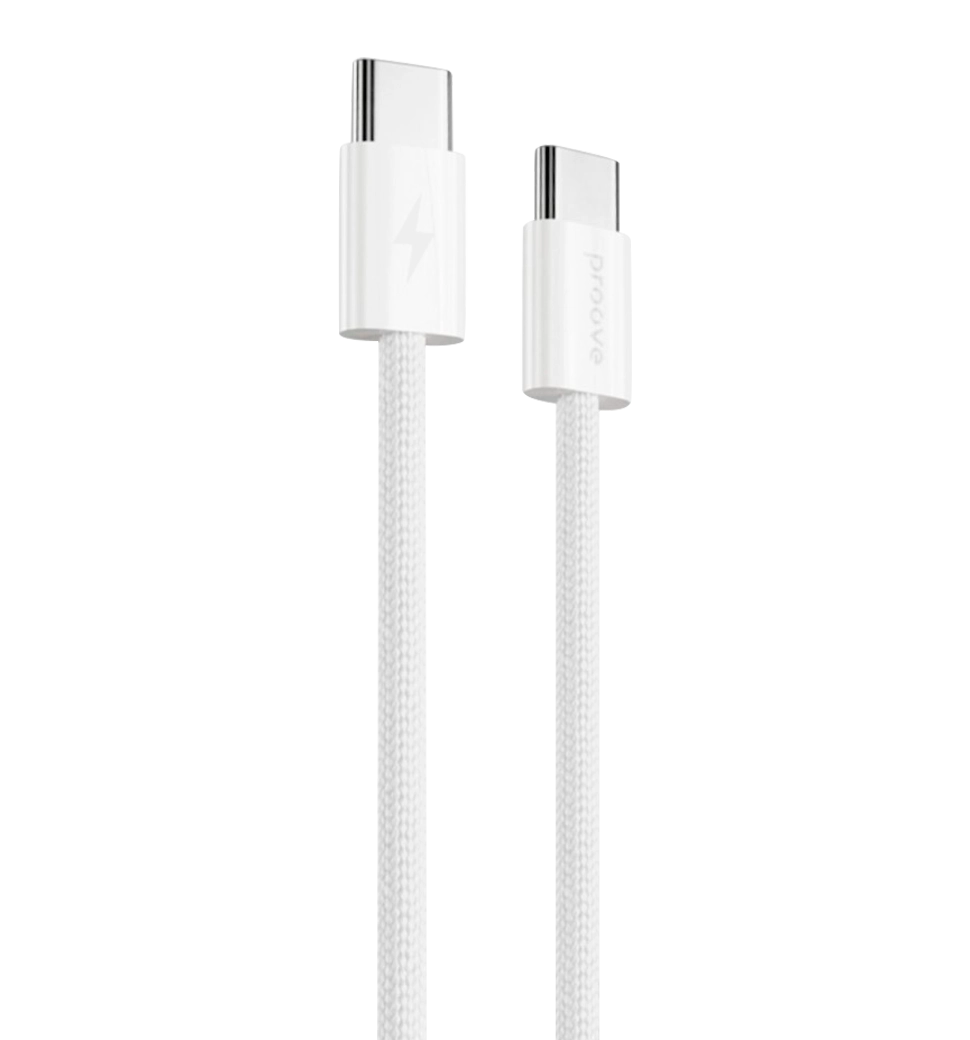 Кабель Proove Light Silicone Type-C to Lightning 27W (1m) (white)