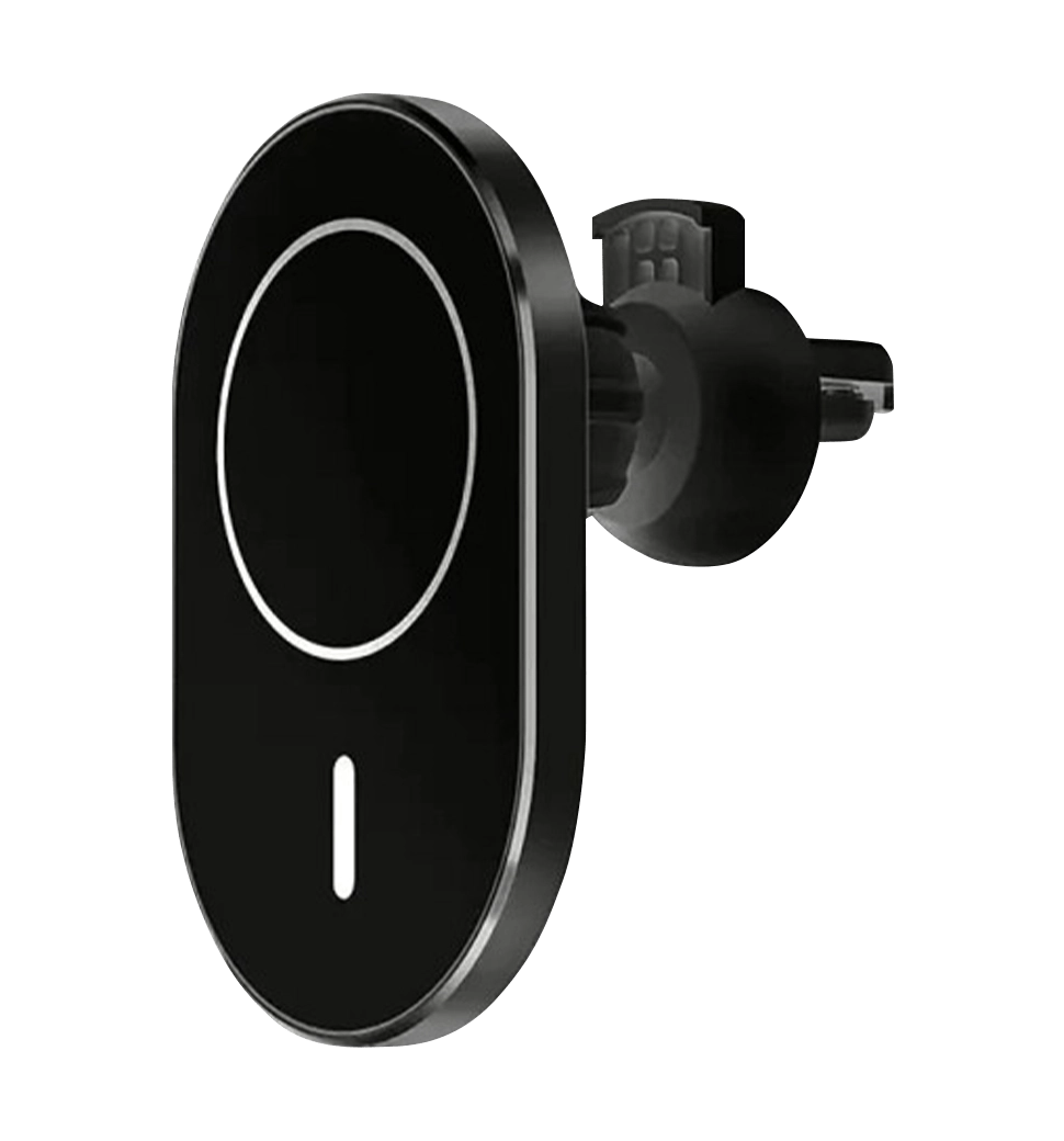 Автодержатель Wiwu Liberator Magnetic Wireless charger Black (CH306)
