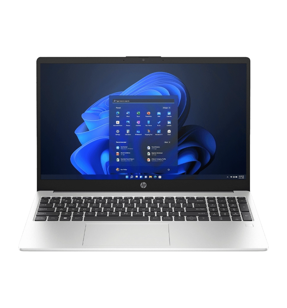 Ноутбук 15.6" HP 250 G10 AG (816G0EA)/Intel i7-1355U/16GB/512GB SSD/Intel Iris Xe/W11P/Silver