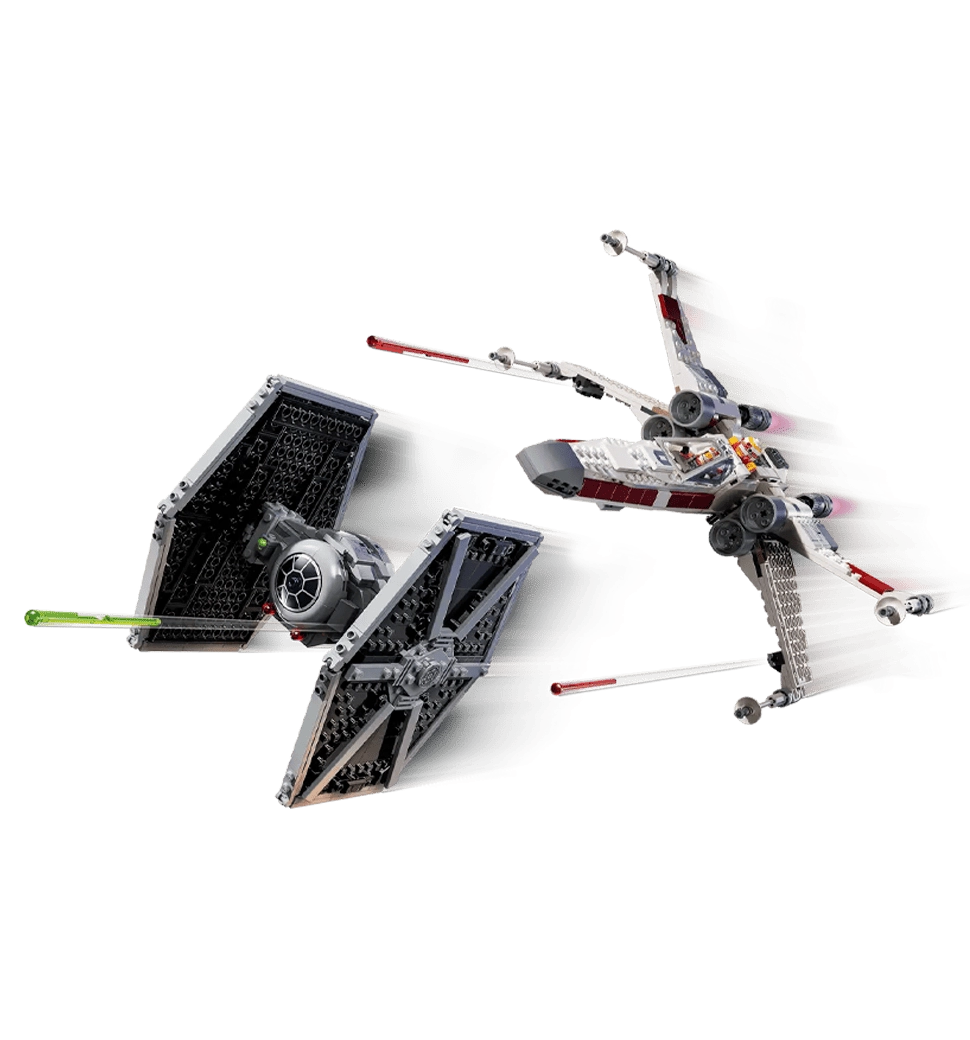 LEGO Star Wars Збірний пакет «Винищувач TIE і Корабель X-wing» (75393)