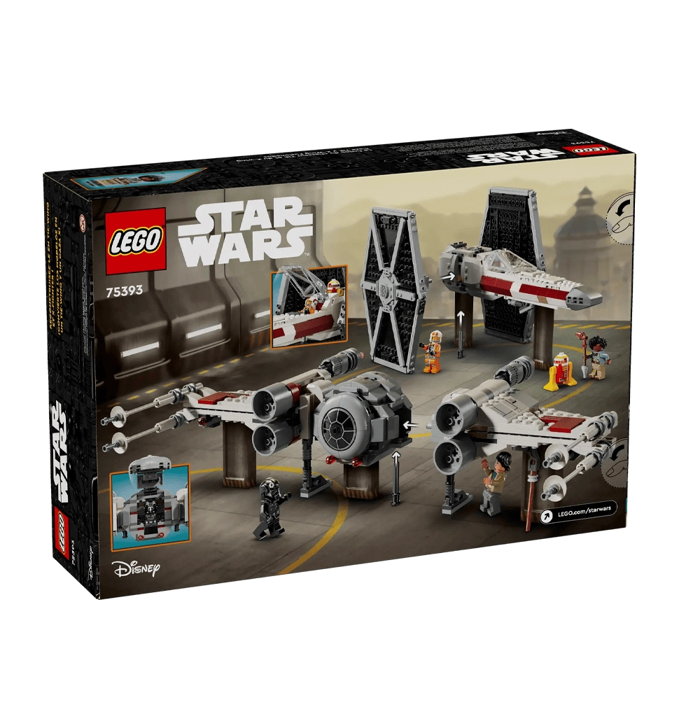 LEGO Star Wars Збірний пакет «Винищувач TIE і Корабель X-wing» (75393)