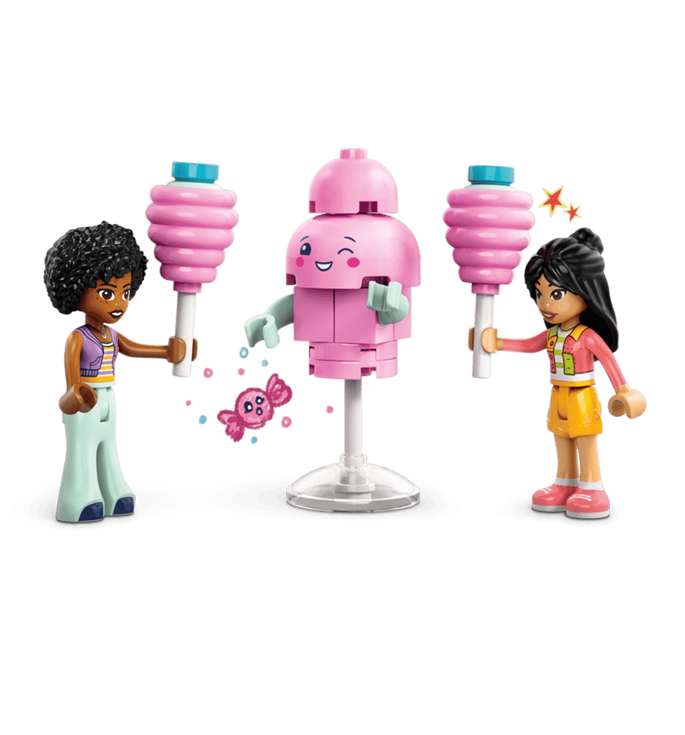 LEGO Friends Ятка із солодкою ватою та скутер (42643)