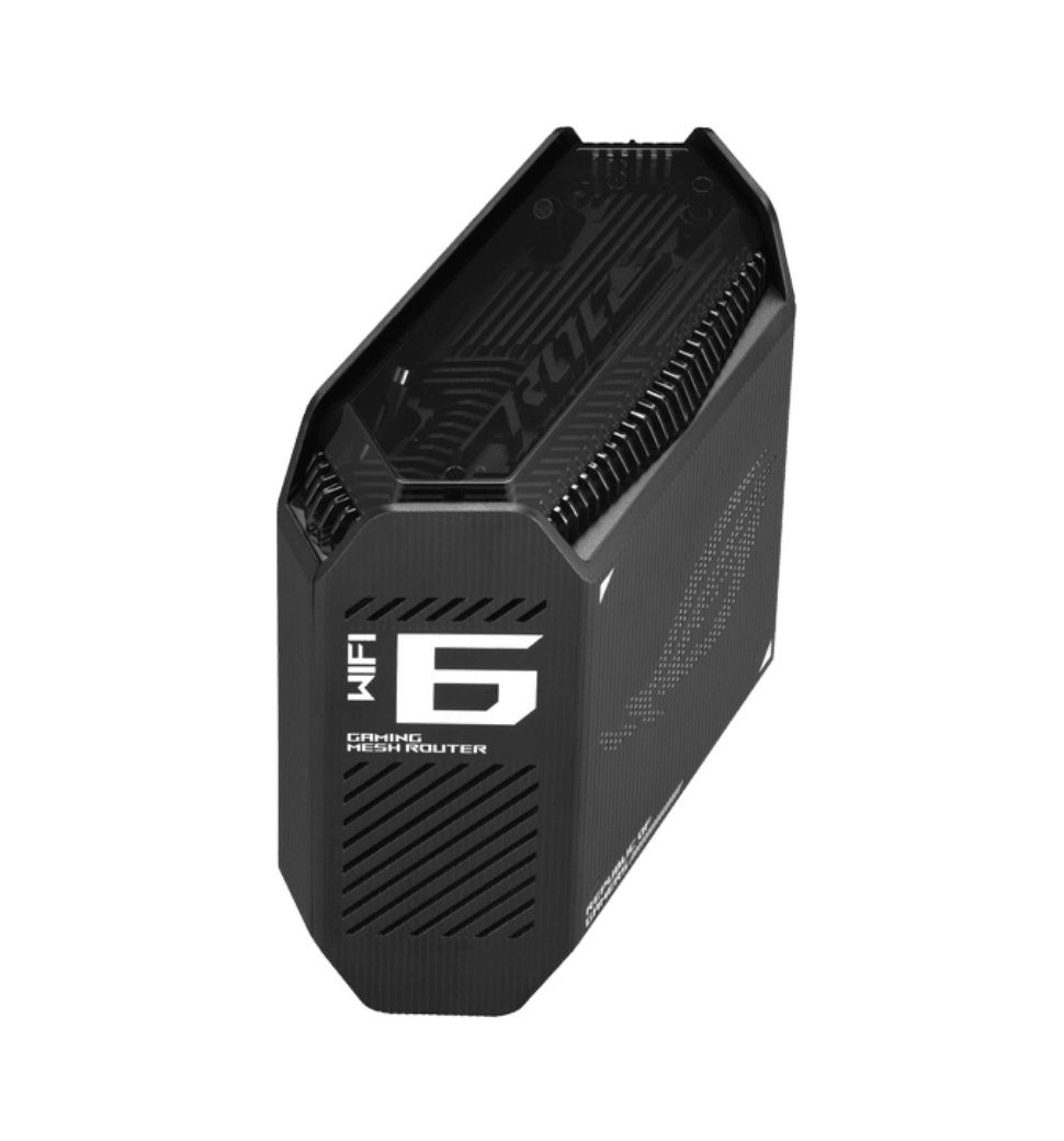 Система WiFi-Mesh ASUS ROG Rapture GT6 AX10000, 3xGE LAN, 1x2.5GE WAN, 1xUSB 3.2, 2мод, чорний