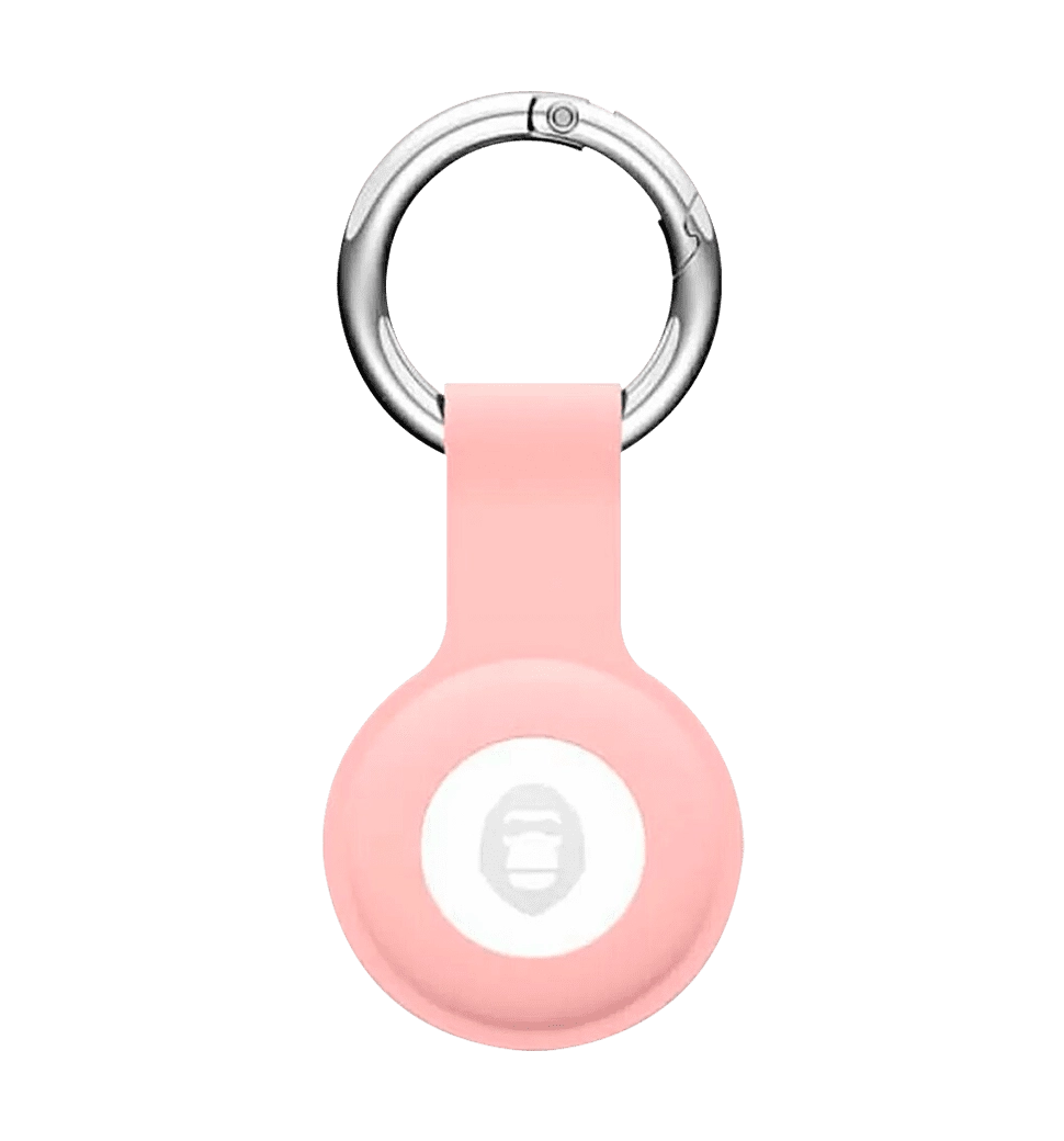 Чохол Blueo AirTag Antilost Liquid Silicone Protector Pink (BLATGPNK)