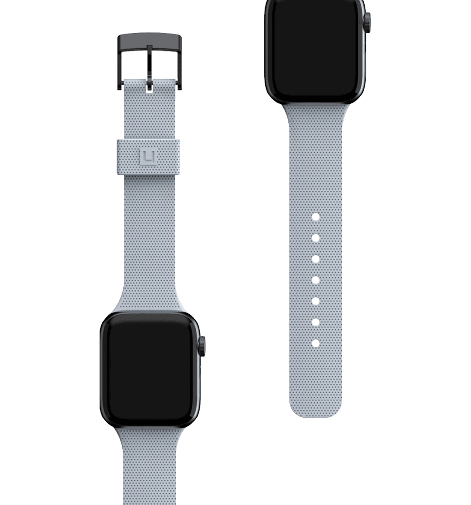 Ремінець UAG [U] для Apple Watch 45/44/42 Dot Silicone, Soft Blue (19249K315151)