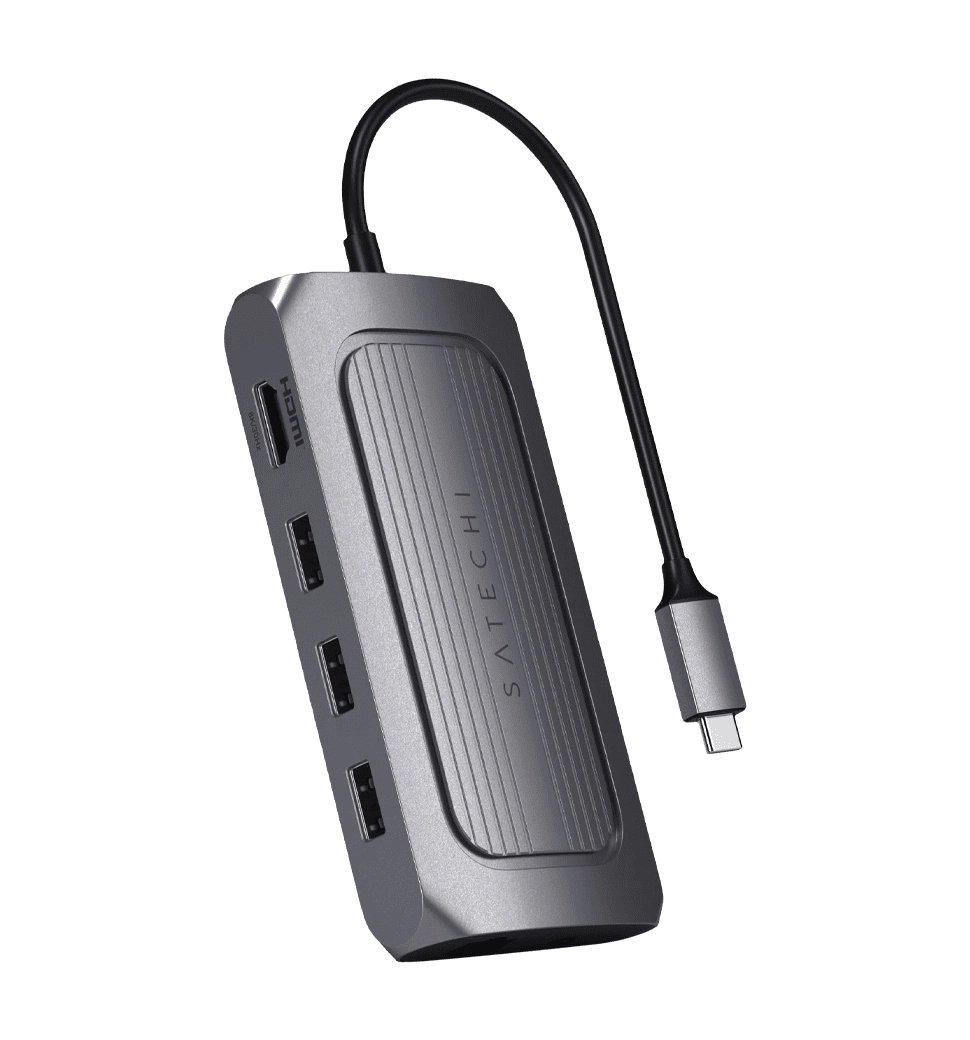 Хаб Satechi USB4 Multiport Adapter with 8K HDMI Space Gray (ST-U4MA3M)