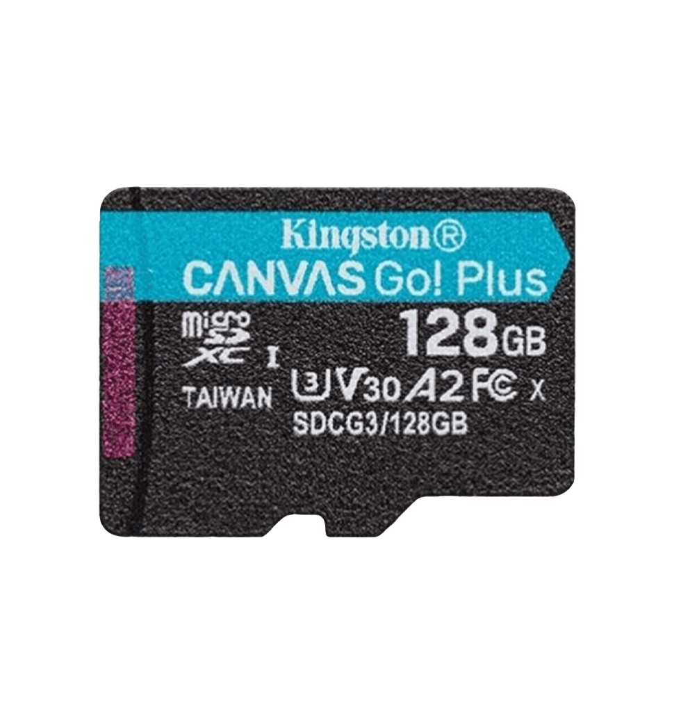 Карта пам'яті Kingston 128 GB microSDXC class 10 UHS-I U3 Canvas Go! Plus SDCG3/128GBSP