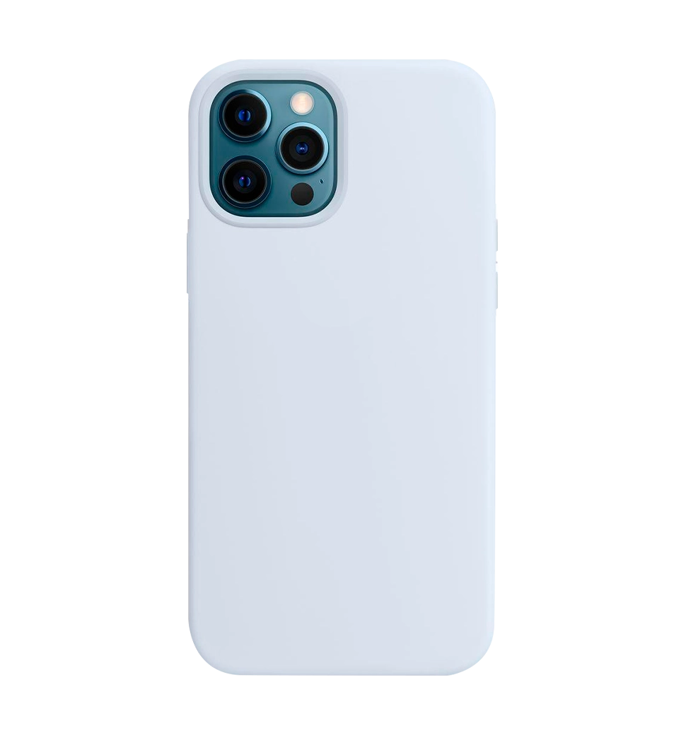 Чехол Monblan для iPhone 12/12 Pro Magnetic Silicone MagSafe (Cloud Blue)