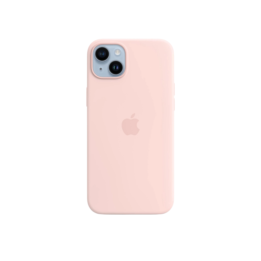 Чохол Силіконовий iPhone 14 Plus Silicone Case with MagSafe Chalk Pink (MPT73)
