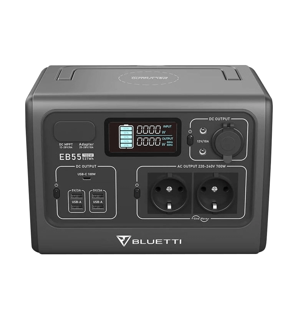 Портативная зарядная станция BLUETTI EB55 Portable Power Station 700W