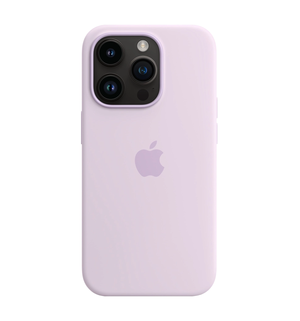 Чохол Силіконовий iPhone 14 Pro Silicone Case with MagSafe Lilac (MPTJ3) — фото 5