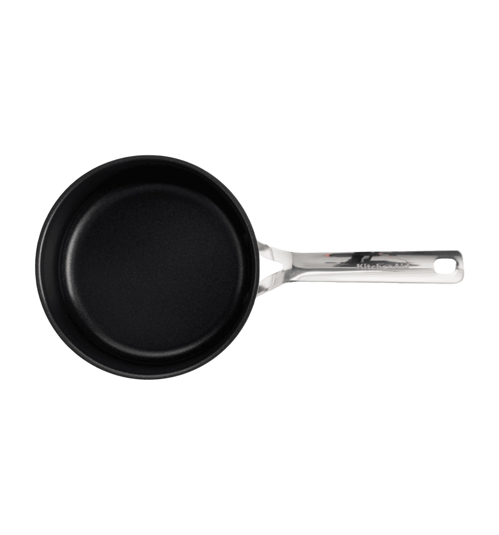 Набір ковшів з кришками KitchenAid SSS, 16/18/20 см, 1,5/2,1/3,1 л з керамічним а/п покриттям (CC005740-001)
