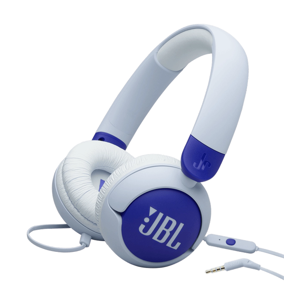 Навушники з мікрофоном JBL Junior 320 Blue (JBLJR320BLU)