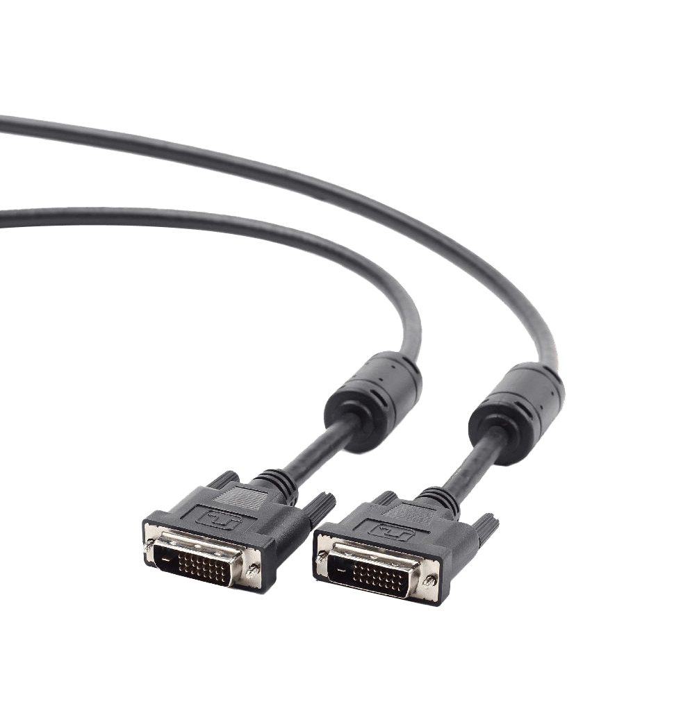 Кабель Cablexpert CC-DVI2-BK-15, DVI відео 24/24 (dual link), 4.5 м