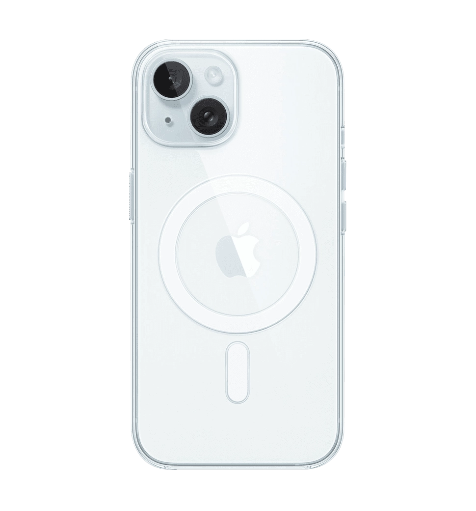 Чохол прозорий iPhone 15 Clear Case with MagSafe (MT203)