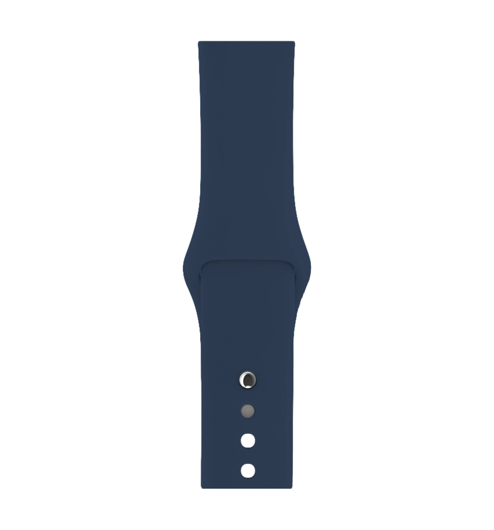 Ремешок Silicone Copy 42/44/45mm Midnight Blue