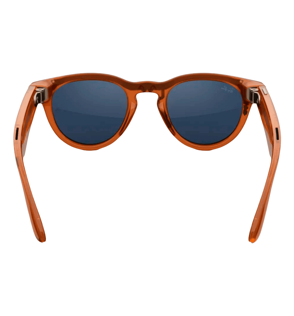 Смарт-окуляри Ray-Ban Meta Headliner Shiny Caramel Frame Clear/Sapphire Transitions (RW4009 6706MF 50-23)