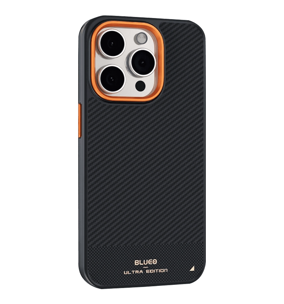 Чохол Blueo Air BiTexture Slim Aramid Fiber Case 600D MagSafe for iPhone 14 Pro B48-I14P