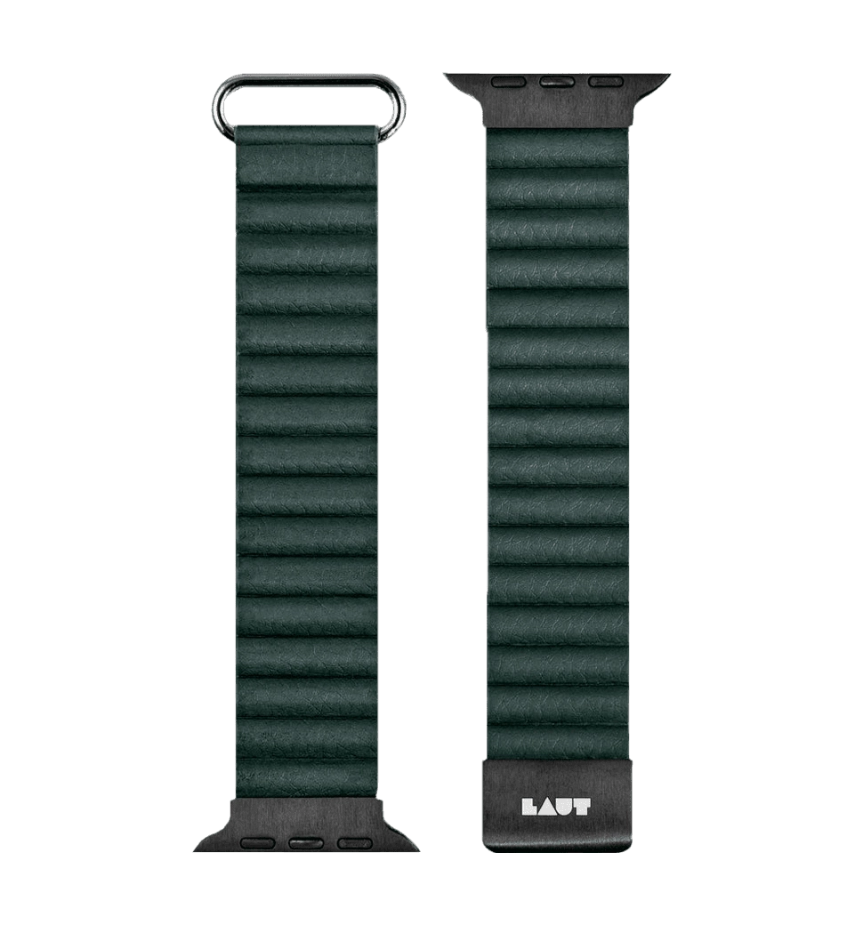 Ремiнець Laut NOVI LUXE  Apple Watch 38/40/41mm Green (L_AWS_NL_GN)