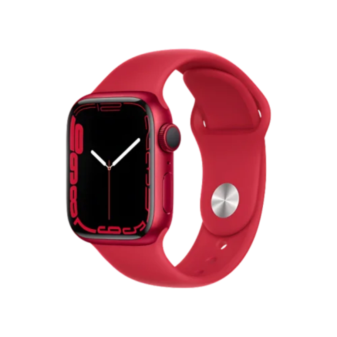 Apple Watch S7 41mm Red Alu Sp Band (MKN23) БУ