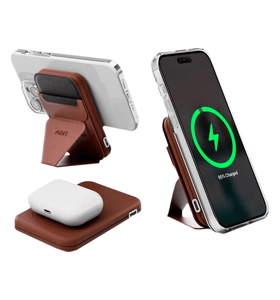 Дополнительная батарея Moft Snap Battery with MagSafe Brown (MD015-1-BR)