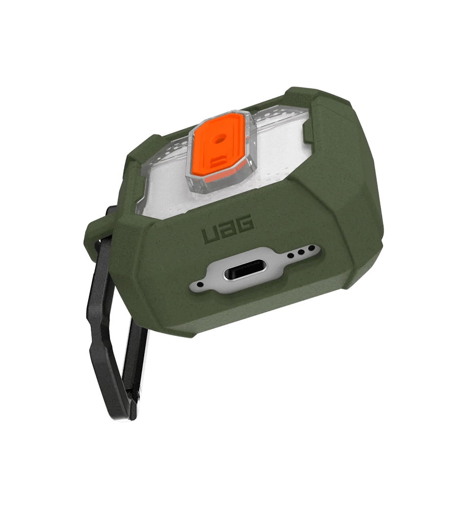Чехол UAG для AirPods (Gen 4, 2024), Plasma, Olive Drab (104129117272)