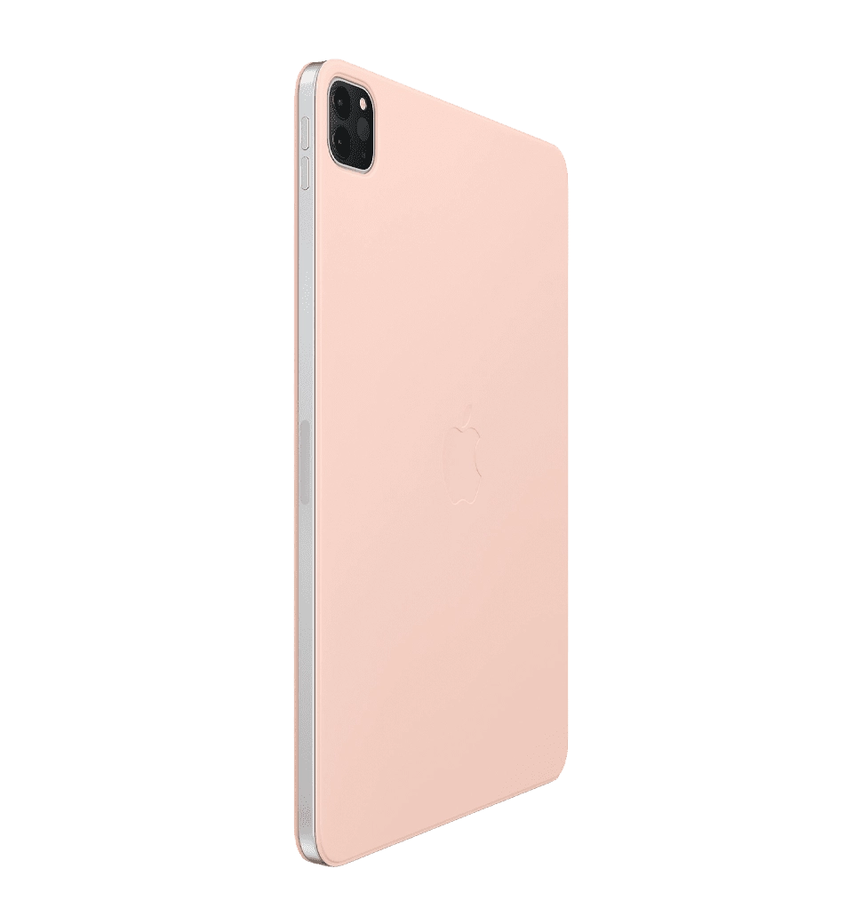 Чехол Apple Silicone Smart Folio iPad Pro 11 (2020) Pink Sand (MXT52)