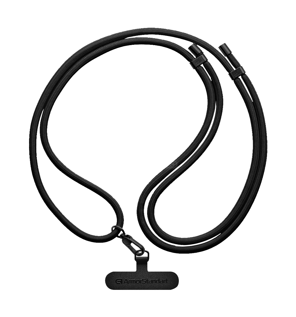 Ремешок ArmorStandart Rope Black Onyx with Dark holder (ARM67195)