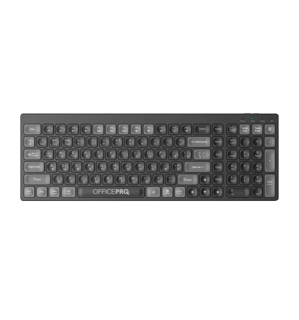 Клавиатура беспроводная OfficePro (SK985B)