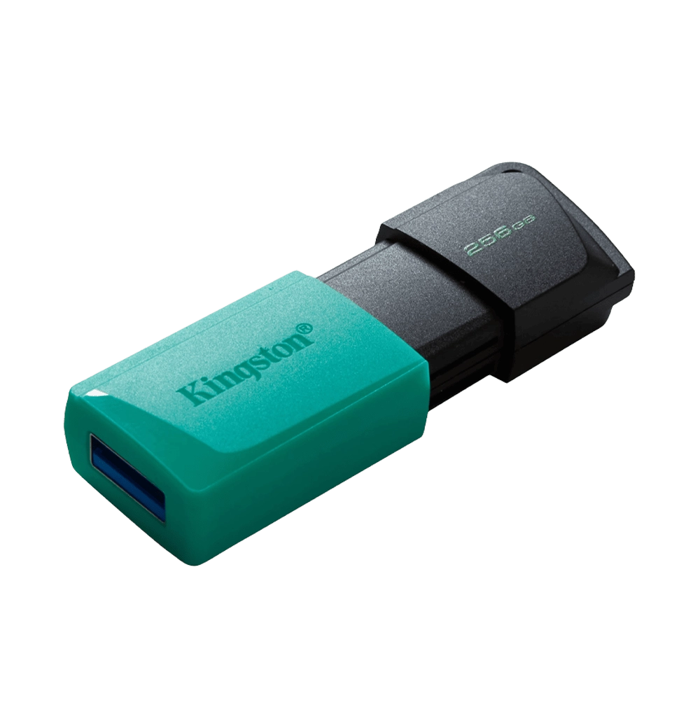 Флеш пам'ять 256GB USB3.2 Gen1 DataTraveler Exodia M (Black + Teal) DTXM/256GB