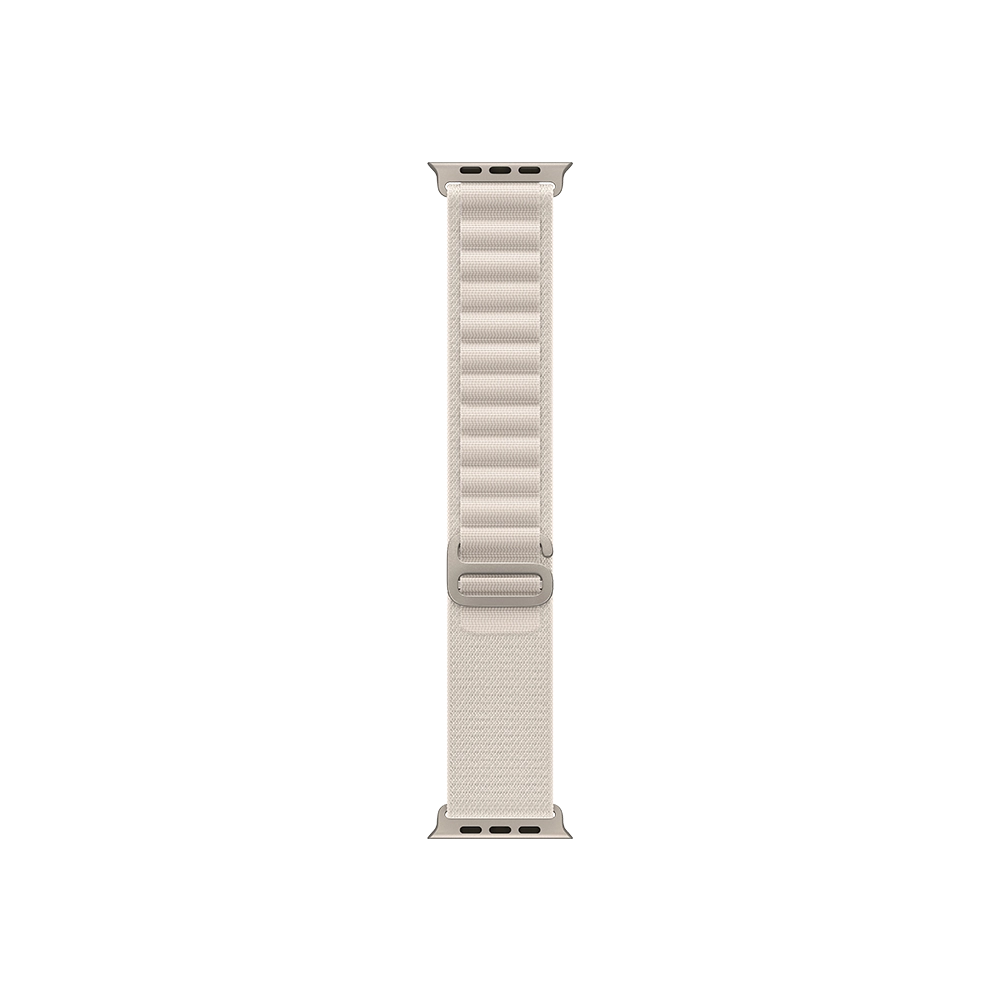 Смарт-годинник Apple Watch Ultra 49mm Titanium Case with Starlight Alpine Loop - Large (MQFT3)