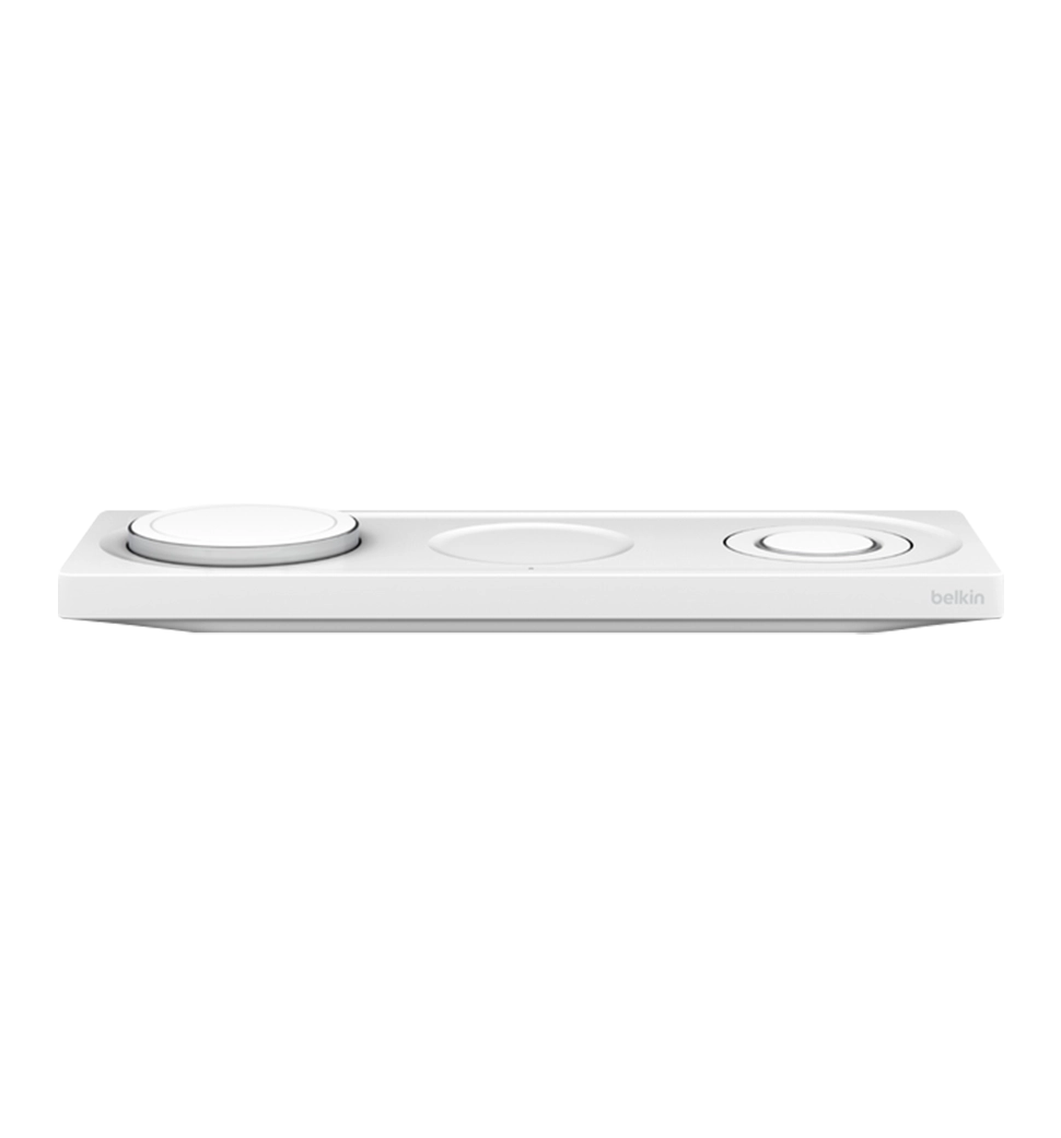 Беспроводной ЗП Belkin 3in1 MagSafe, white (WIZ016VFWH)